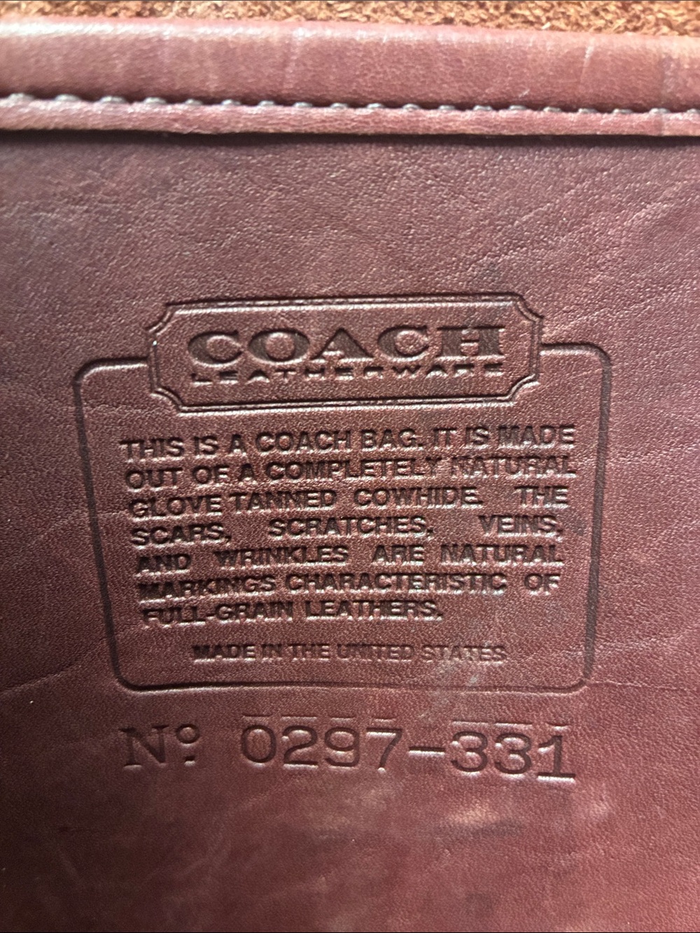 Vintage Coach Lexington Briefcase 5265 | Mahogany Leather | Made in USA